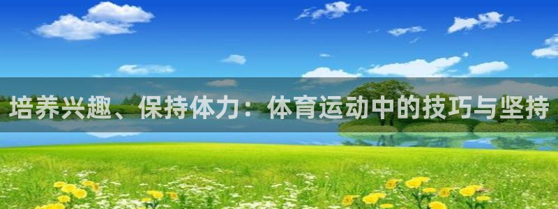 猎豹体育文化：培养兴趣、保持体力：体育运动中的技巧与坚持